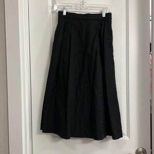 Uniqlo Marimekko black skirt